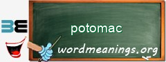 WordMeaning blackboard for potomac